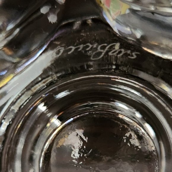 Vintage Orrefors Sweden One Taper Candleholder 4304/31 Lars Hellsten READ - Picture 6 of 9